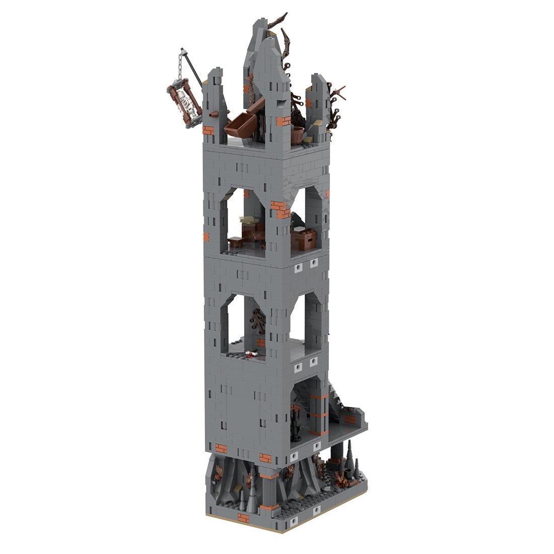 MOC - 223053 UCS Dol - Guldur - part 5/8 Klemmbausteine - LesDiy - Klemmbausteine