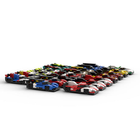 MOC - 223951 Mini Le Mans 2025 grid Klemmbausteine - LesDiy - Klemmbausteine