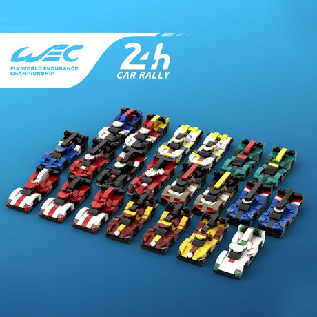 MOC - 223951 Mini Le Mans 2025 grid Klemmbausteine - LesDiy - Klemmbausteine