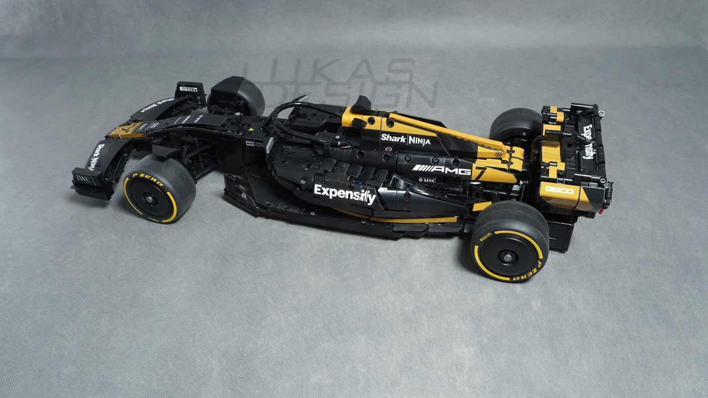 MOC - 224292 APX GP F1 Team 1:8 Scale Klemmbausteine - LesDiy - Klemmbausteine