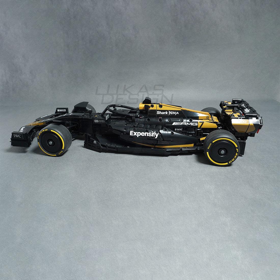 MOC - 224292 APX GP F1 Team 1:8 Scale Klemmbausteine - LesDiy - Klemmbausteine