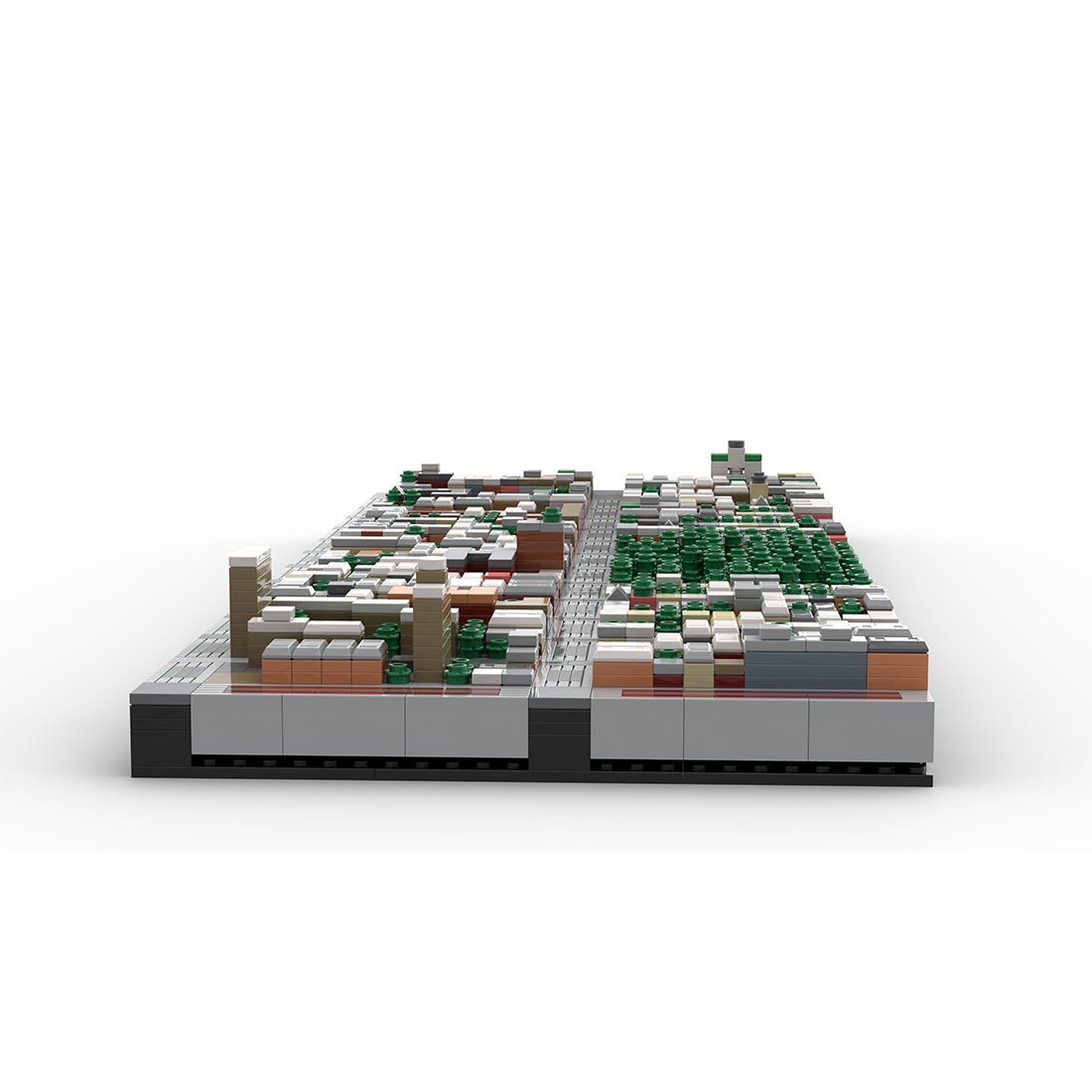 MOC - 225884 1/2000 Scale Lower Manhattan Alphabetcity Module 1 Klemmbausteine - LesDiy - Klemmbausteine
