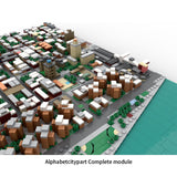 MOC - 225884 1/2000 Scale Lower Manhattan Alphabetcity Module 2 Klemmbausteine - LesDiy - Klemmbausteine