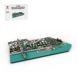 MOC - 225884 1/2000 Scale Lower Manhattan Bridge Area Klemmbausteine - LesDiy - Klemmbausteine