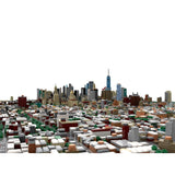 MOC - 225884 1/2000 Scale Lower Manhattan HudsonSquare Klemmbausteine - LesDiy - Klemmbausteine
