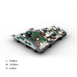 MOC - 225884 1/2000 Scale Lower Manhattan MeatPacking Street Klemmbausteine - LesDiy - Klemmbausteine