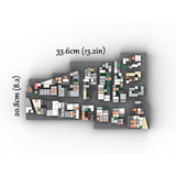 MOC - 225884 1/2000 Scale Lower Manhattan North of Houston Street Scene Klemmbausteine - LesDiy - Klemmbausteine