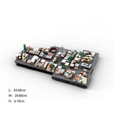 MOC - 225884 1/2000 Scale Lower Manhattan North of Houston Street Scene Klemmbausteine - LesDiy - Klemmbausteine
