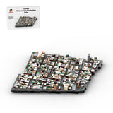 MOC - 225884 1/2000 Scale Lower Manhattan South of Houston Street Scene Klemmbausteine - LesDiy - Klemmbausteine