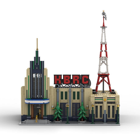 MOC - 226314 Radio Station: Brick FM Klemmbausteine - LesDiy - Klemmbausteine