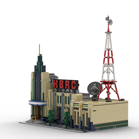 MOC - 226314 Radio Station: Brick FM Klemmbausteine - LesDiy - Klemmbausteine