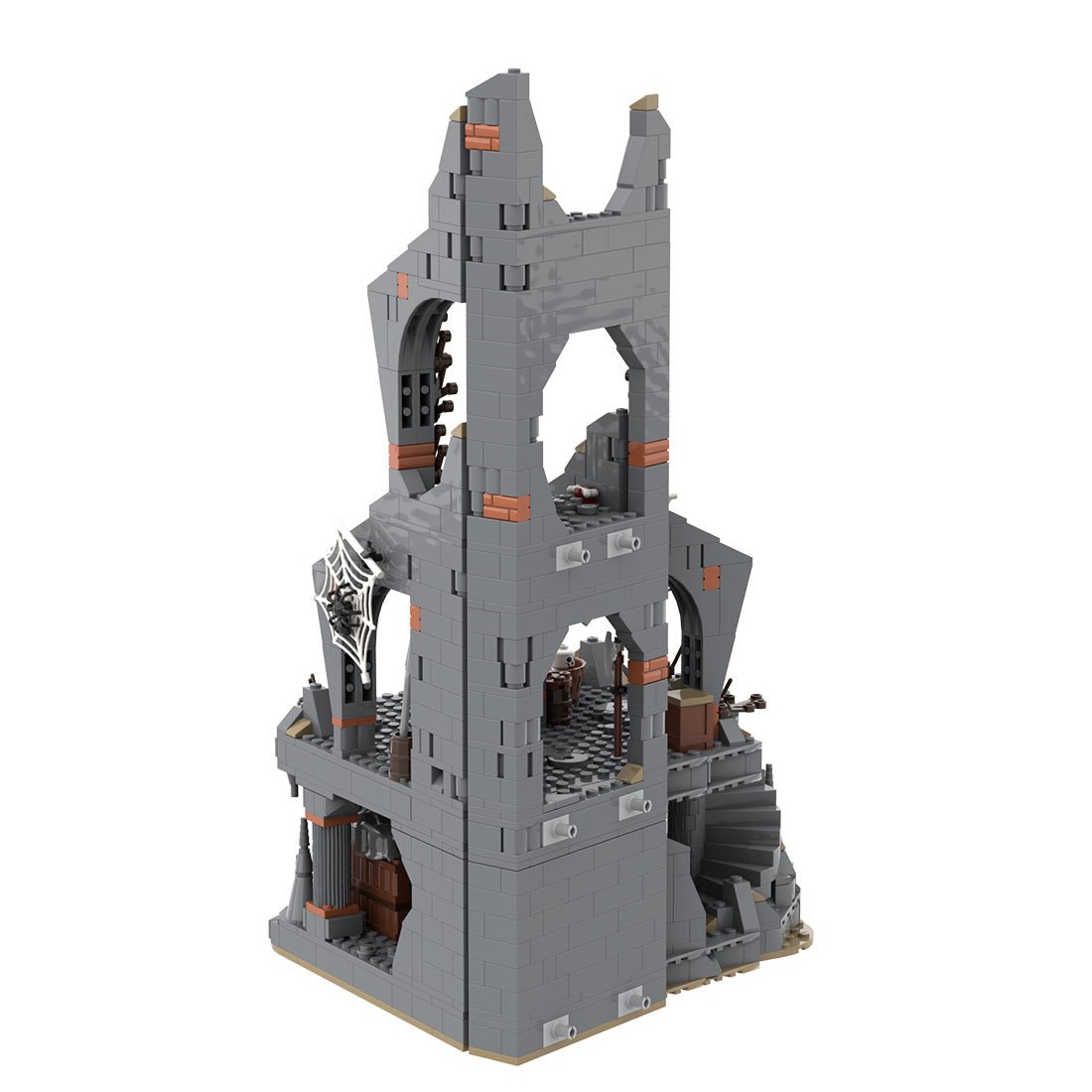 MOC - 226391 UCS Dol - Guldur - part 6/8 Klemmbausteine - LesDiy - Klemmbausteine
