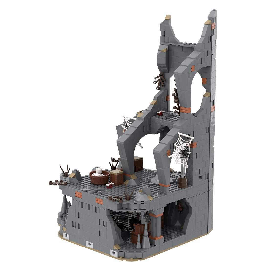 MOC - 226391 UCS Dol - Guldur - part 6/8 Klemmbausteine - LesDiy - Klemmbausteine