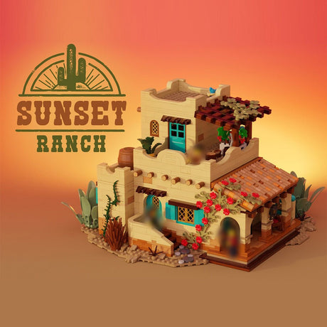 MOC - 226986 Sunset Ranch Klemmbausteine - LesDiy - Klemmbausteine