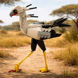 MOC - 227312 ecretary bird - Sagittarius serpentarius - Accurate and elegant Klemmbausteine - LesDiy - Klemmbausteine