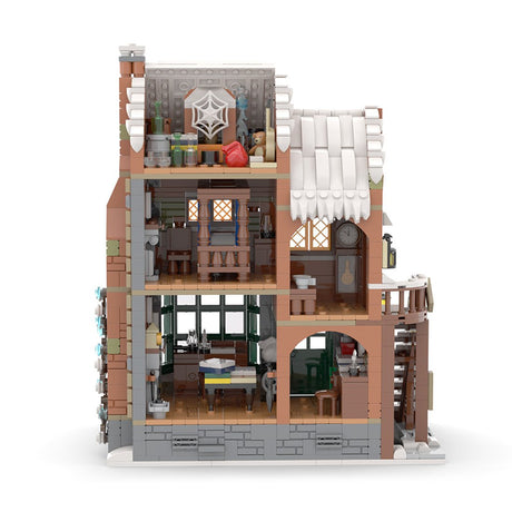 MOC - 228435 Winter Village - Scrooge & Marley Klemmbausteine - LesDiy - Klemmbausteine