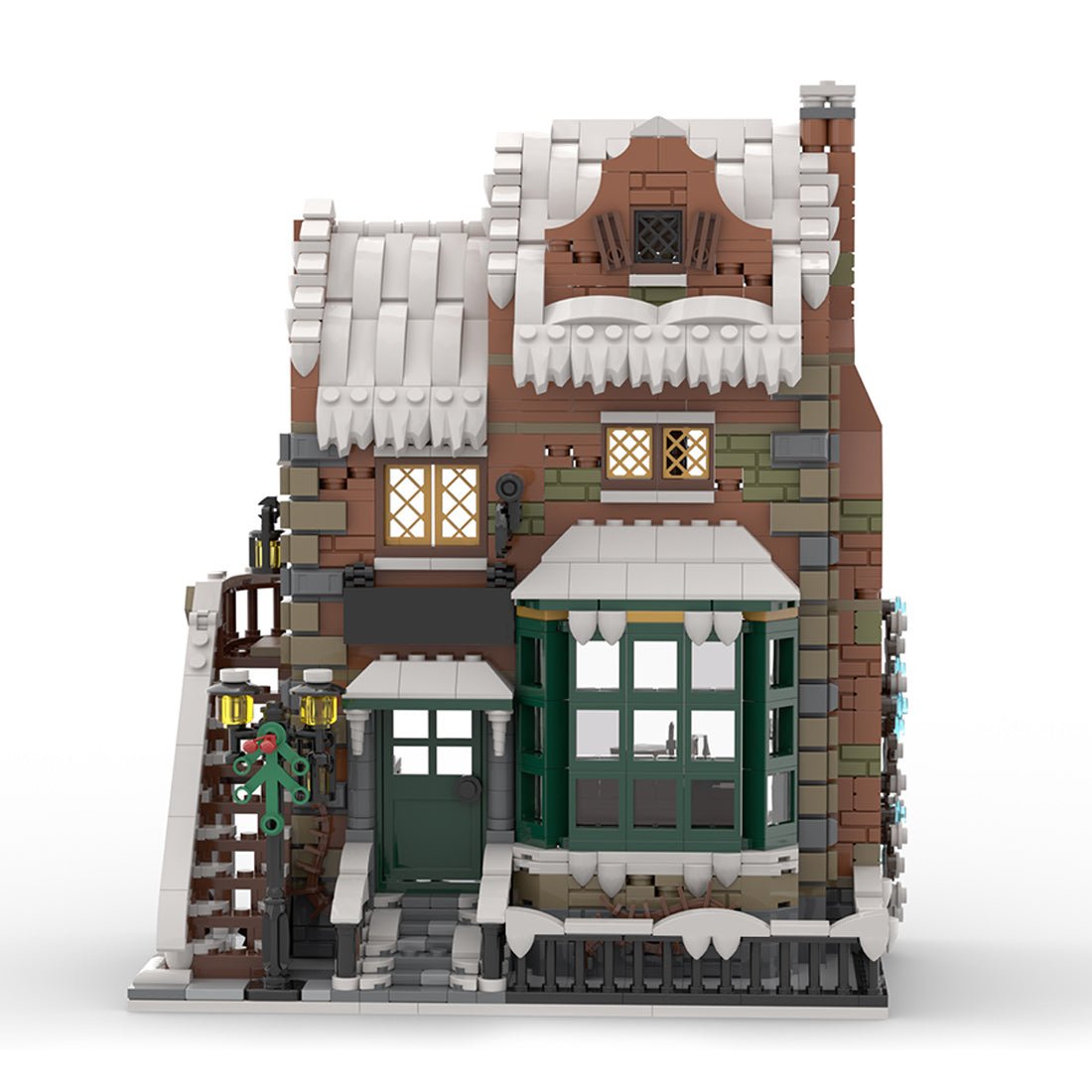 MOC - 228435 Winter Village - Scrooge & Marley Klemmbausteine - LesDiy - Klemmbausteine