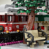 MOC - 229331 Trolley Crossing Klemmbausteine - LesDiy - Klemmbausteine