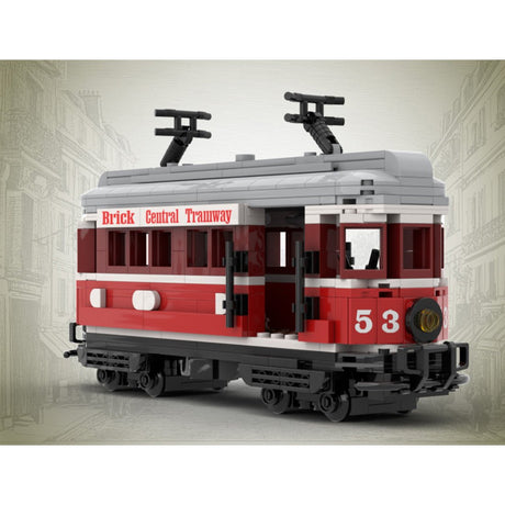 MOC - 229331 Trolley Crossing Klemmbausteine - LesDiy - Klemmbausteine