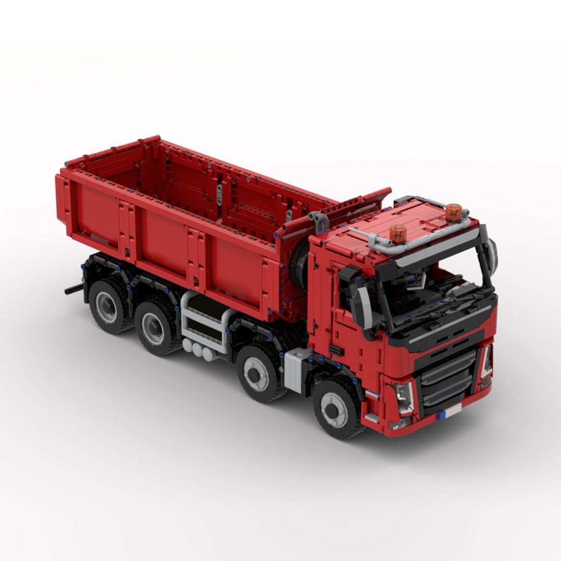MOC - 229598 Volvo - Fm Dump Truck 8x4 Klemmbausteine - LesDiy - Klemmbausteine