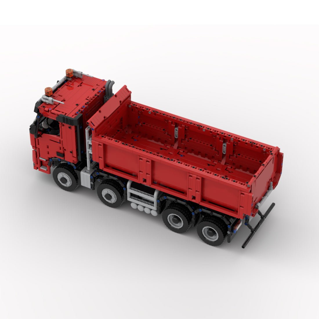 MOC - 229598 Volvo - Fm Dump Truck 8x4 Klemmbausteine - LesDiy - Klemmbausteine