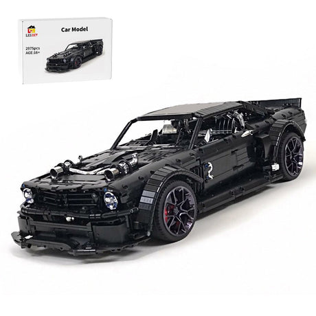 MOC - 22970 Ford Mustang Hoonicorn V2 Klemmbausteine - LesDiy - Klemmbausteine