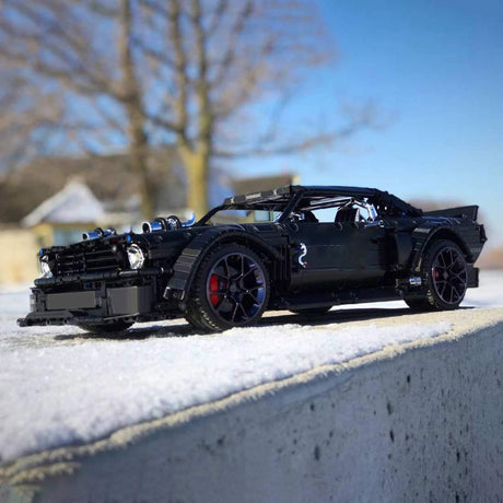 MOC - 22970 Ford Mustang Hoonicorn V2 Klemmbausteine - LesDiy - Klemmbausteine