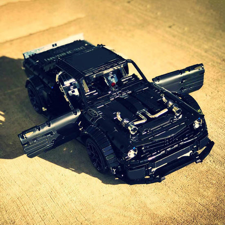 MOC - 22970 Ford Mustang Hoonicorn V2 Klemmbausteine - LesDiy - Klemmbausteine