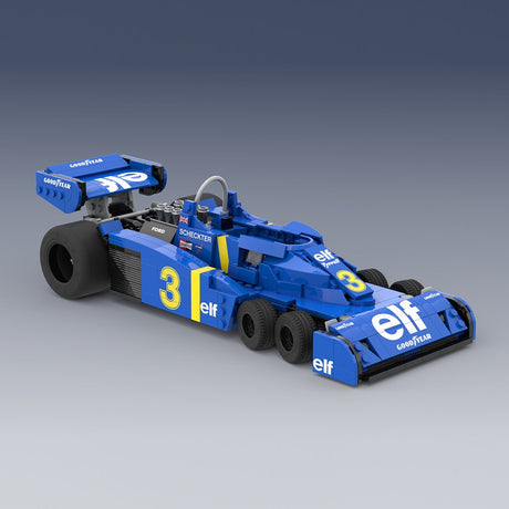 MOC - 229746 - Tyrrell P34 1976 - working V8 Klemmbausteine - LesDiy - Klemmbausteine