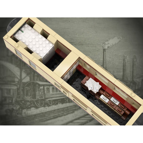 MOC - 229762 GWR 5700 Class Diorama Klemmbausteine - LesDiy - Klemmbausteine