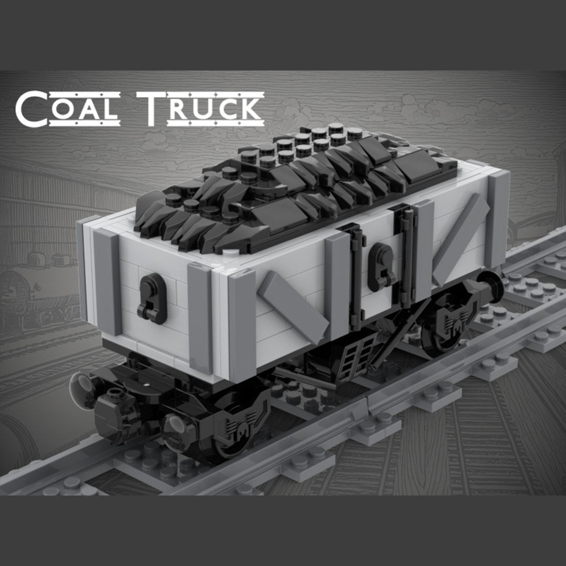 MOC - 230845 Freight Yard Klemmbausteine - LesDiy - Klemmbausteine