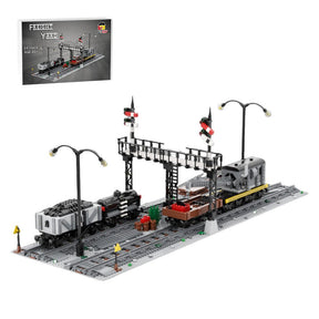 MOC - 230845 Freight Yard Klemmbausteine - LesDiy - Klemmbausteine