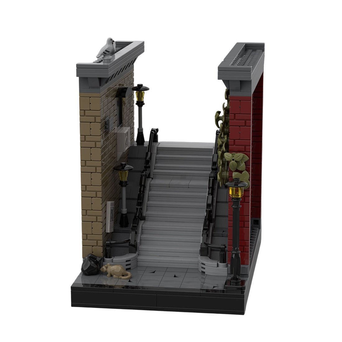 MOC-231535 Joker Stairs - Book Nook Klemmbausteine-LesDiy-Klemmbausteine