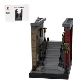 MOC-231535 Joker Stairs - Book Nook Klemmbausteine-LesDiy-Klemmbausteine