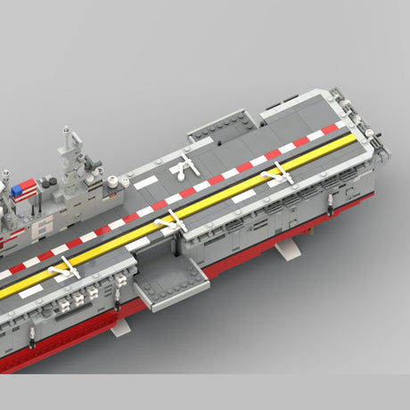  MOC - 231557 USS America LHA - 6 Klemmbausteine - LesDiy - Klemmbausteine