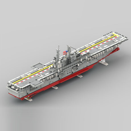  MOC - 231557 USS America LHA - 6 Klemmbausteine - LesDiy - Klemmbausteine