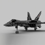 MOC - 232309 1:35 Scale MiG - 31 Firefox Klemmbausteine - LesDiy - Klemmbausteine