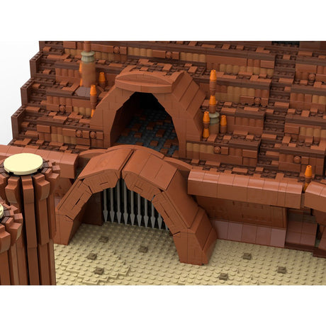 MOC-232477 Star Wars Episode II: Angriff der Klonkrieger – UCS Petranaki-Arena auf Geonosis (Minifiguren-Maßstab) Klemmbausteine-LesDiy-Klemmbausteine
