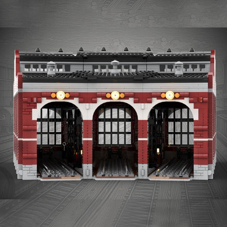 MOC - 232697 Roundhouse Klemmbausteine - LesDiy - Klemmbausteine