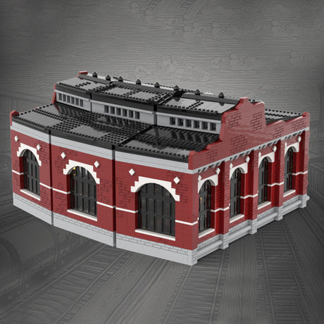MOC - 232697 Roundhouse Klemmbausteine - LesDiy - Klemmbausteine