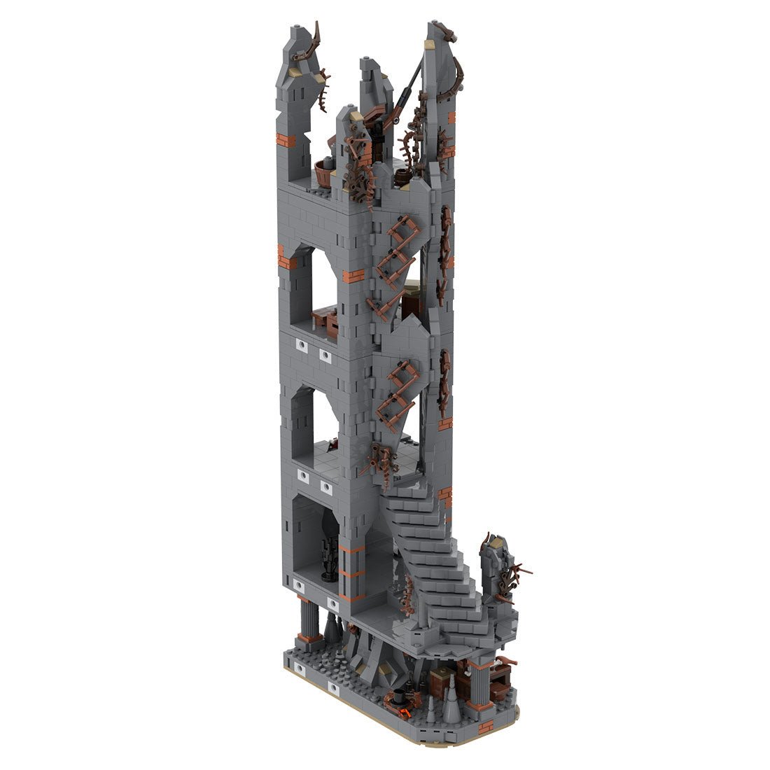 MOC - 233504 UCS Dol - Guldur - Complete Bundle Klemmbausteine - LesDiy - Klemmbausteine