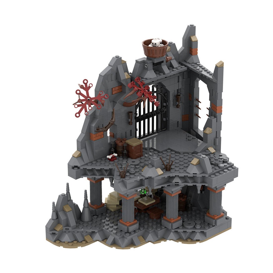 MOC - 233504 UCS Dol - Guldur - Complete Bundle Klemmbausteine - LesDiy - Klemmbausteine