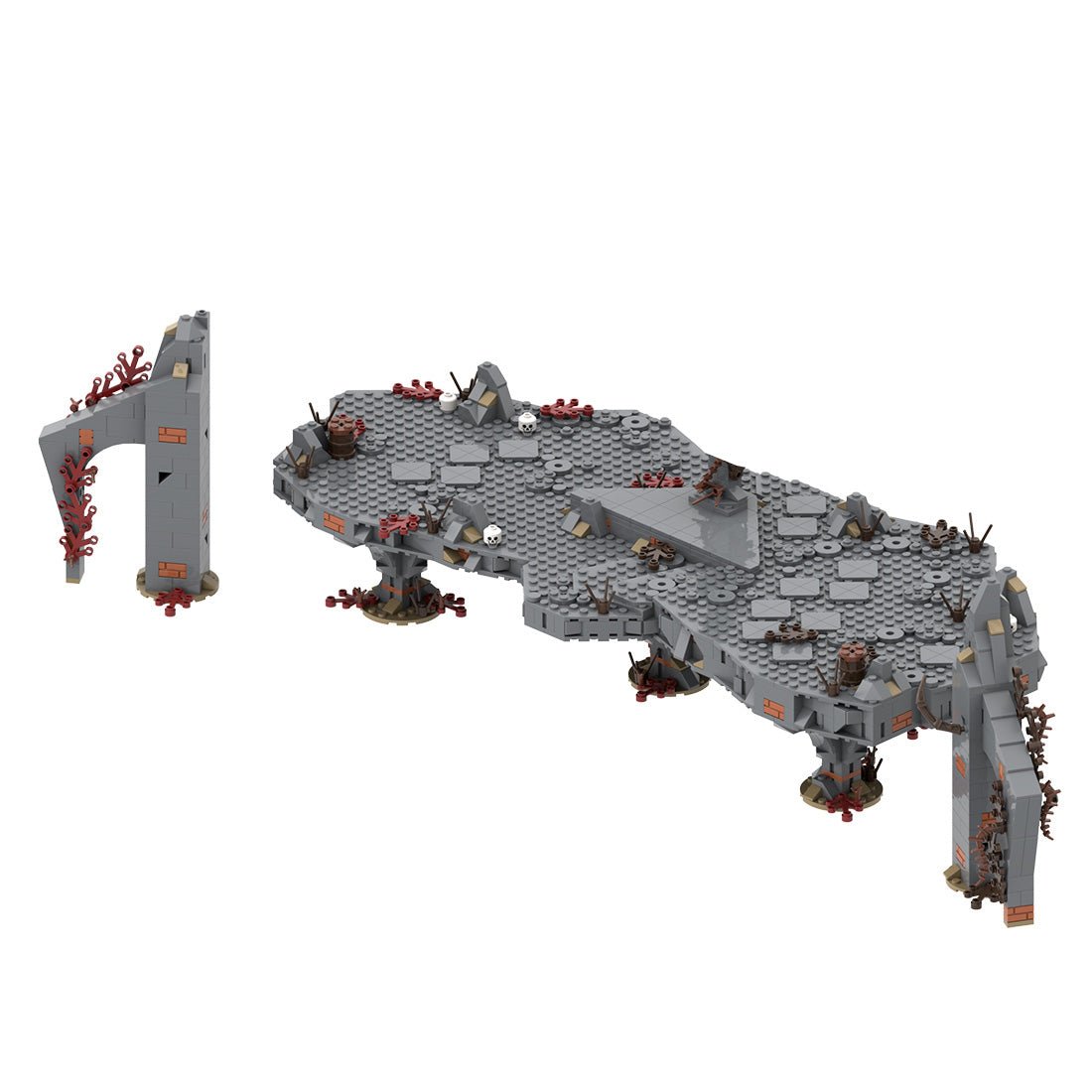 MOC - 233504 UCS Dol - Guldur - Complete Bundle Klemmbausteine - LesDiy - Klemmbausteine