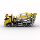 MOC - 234000 Volvo FMX cement mixer truck_8x4 Klemmbausteine - LesDiy - Klemmbausteine