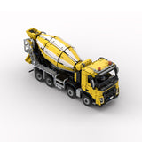 MOC - 234000 Volvo FMX cement mixer truck_8x4 Klemmbausteine - LesDiy - Klemmbausteine