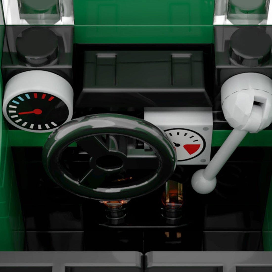 MOC-234145 Dampflokomotive der GWR-Klasse 1400 Klemmbausteine-LesDiy-Klemmbausteine