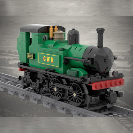 MOC-234145 Dampflokomotive der GWR-Klasse 1400 Klemmbausteine-LesDiy-Klemmbausteine