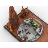 MOC-234382 Star Wars Episode II: Angriff der Klonkrieger – MOC eines vorgeschobenen Kommandostützpunkts der Republik Klemmbausteine-LesDiy-Klemmbausteine