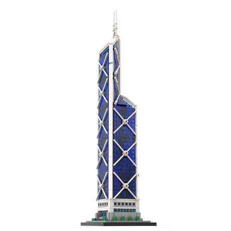 MOC - 234438 Bank of China Tower 1:800 Scale Klemmbausteine - LesDiy - Klemmbausteine