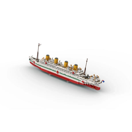 MOC-234627 HMHS Britannic Klemmbausteine-LesDiy-Klemmbausteine